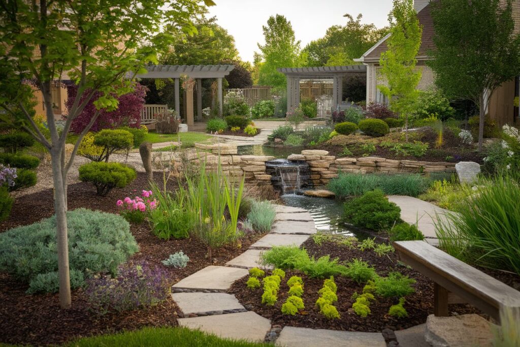How can I make a self sustainable garden