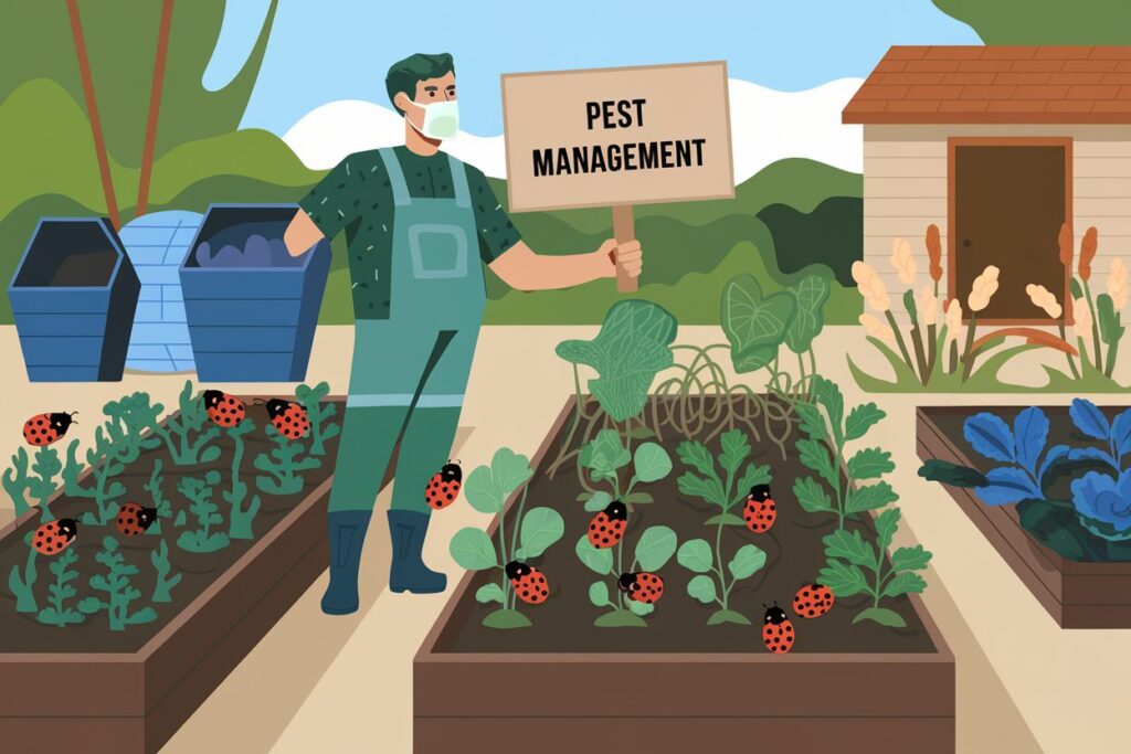 How can I make a self sustainable garden