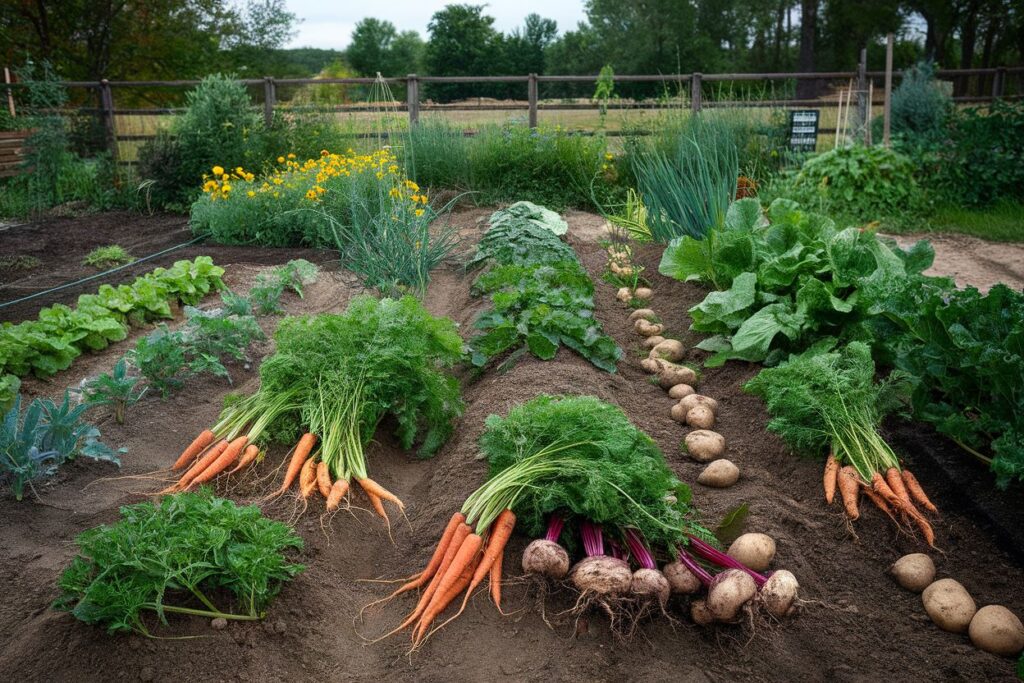 What vegetables grow best together
