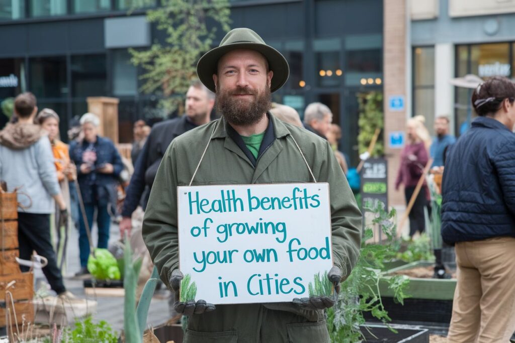 What are the benefits of urban gardening