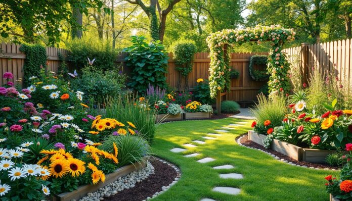 flower garden