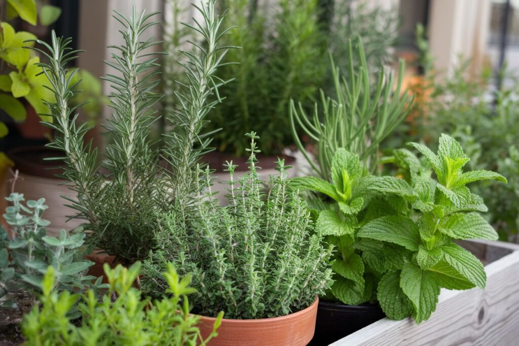 plant herbs