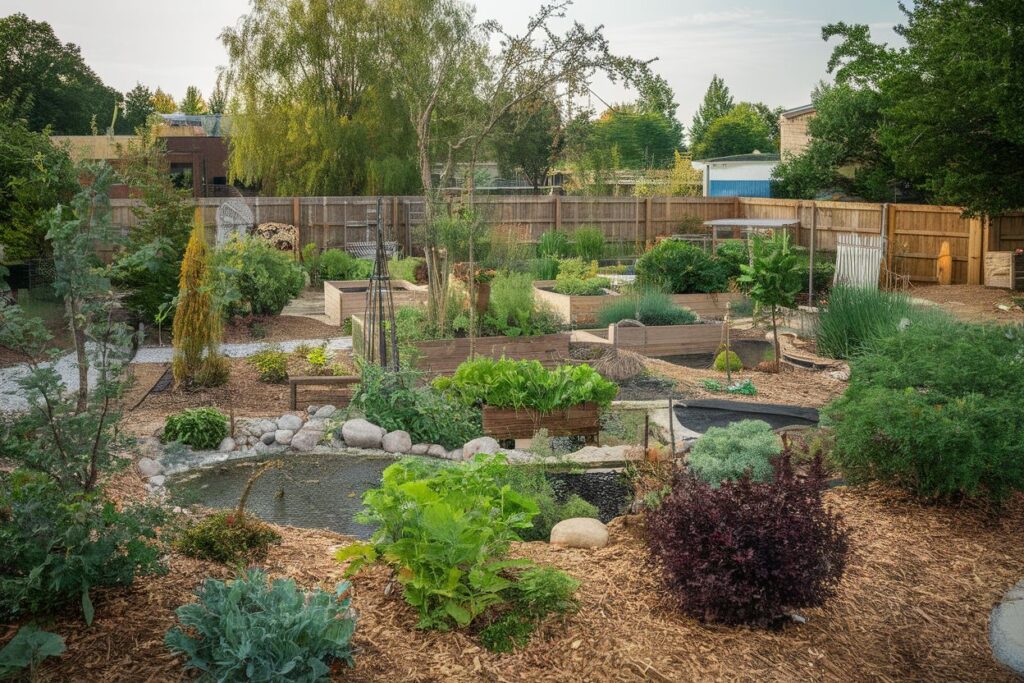 How do I start a permaculture garden