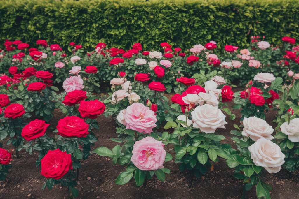 planting roses zone 8